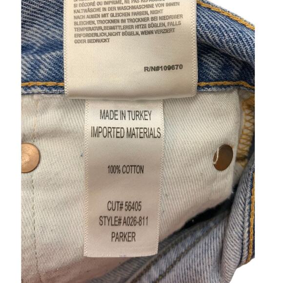 AGOLDE Parker Vintage Cut Off Short Swapmeet SZ 23 - Picture 5 of 8